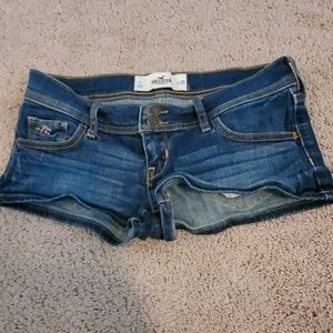 Hollister jean shorts